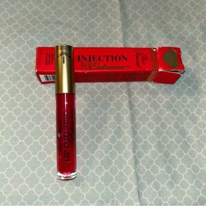 Too Faced Lip Injection Extreme lip gloss in shade pink punch NIB